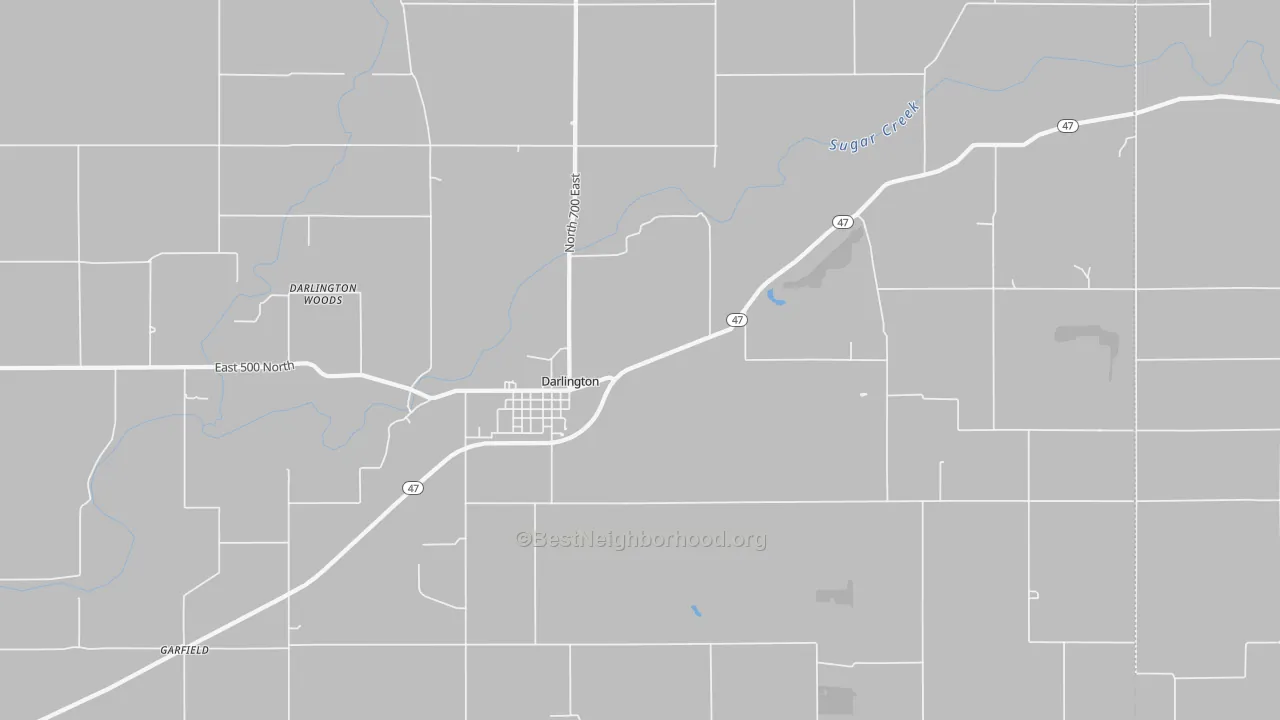 Transit Grade map of 47940, IN