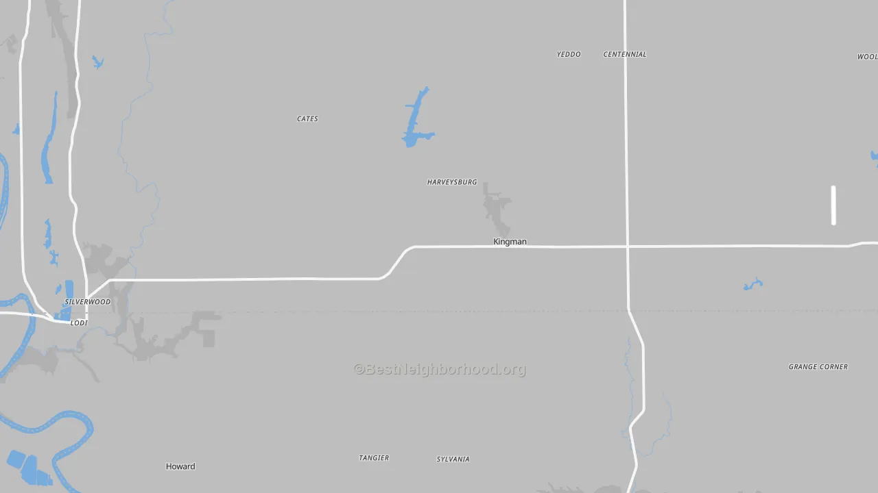 Transit Grade map of 47952, IN