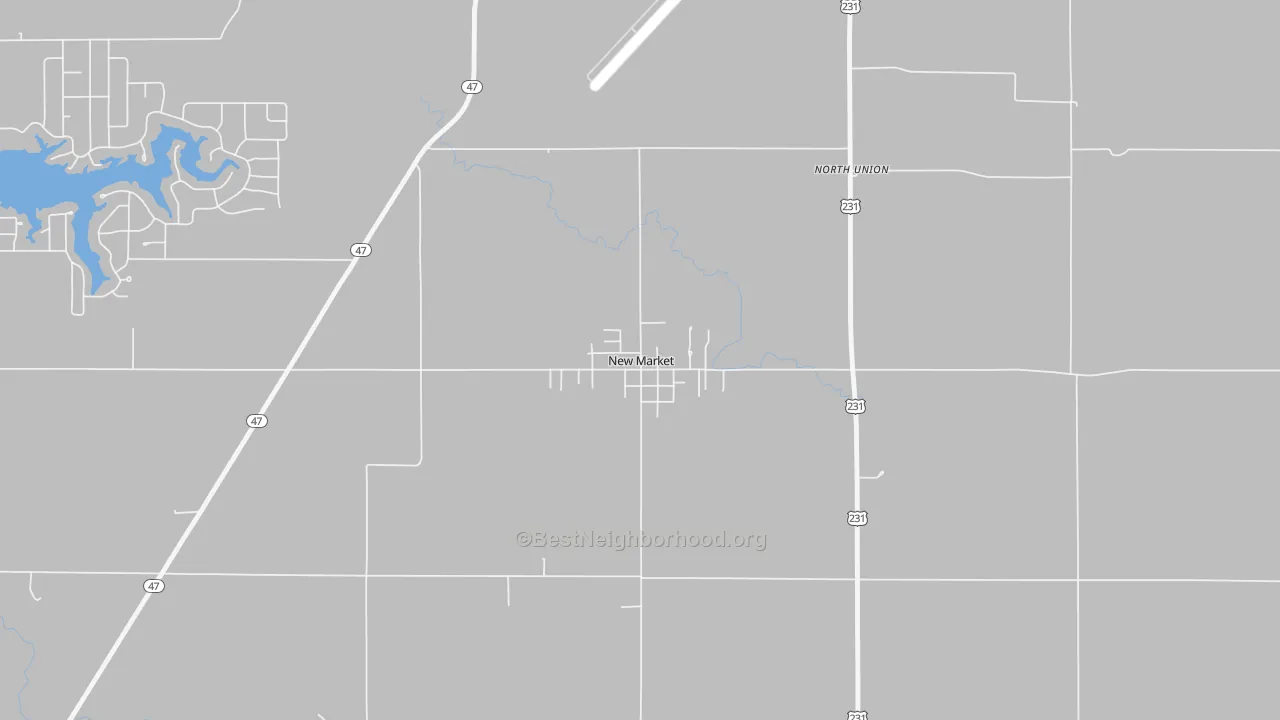 Transit Grade map of 47965, IN