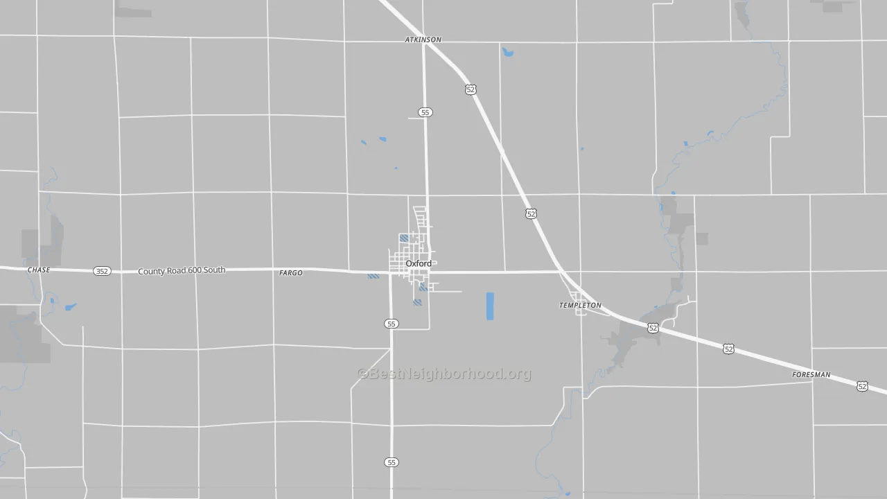 Transit Grade map of 47971, IN