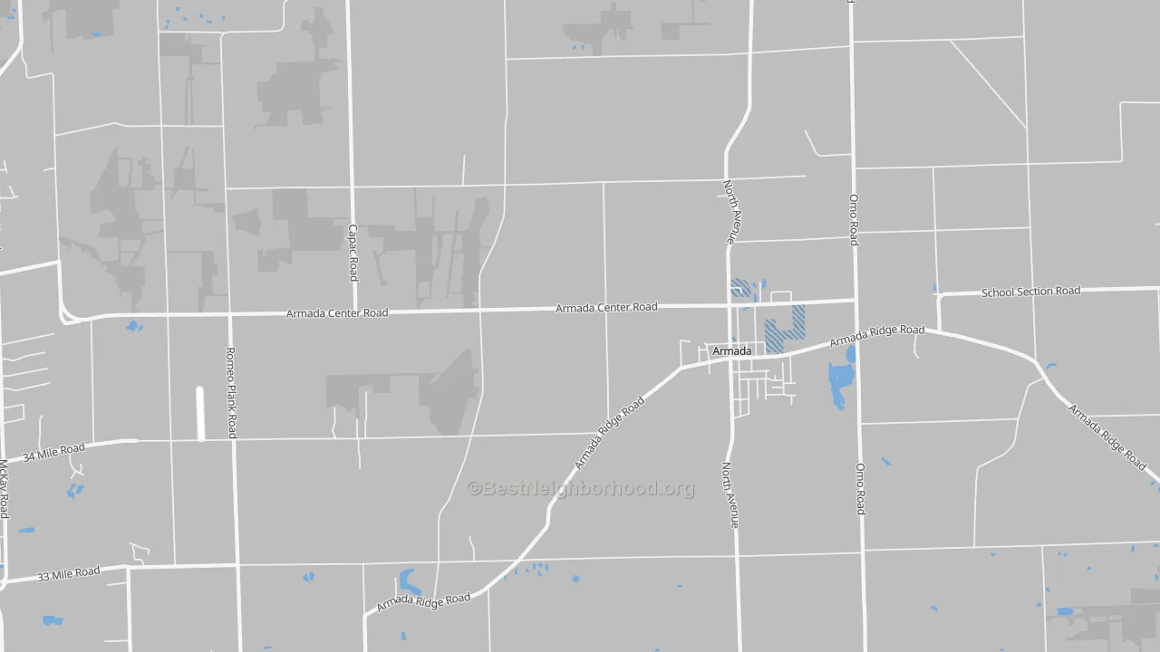 Transit Grade map of 48005, MI