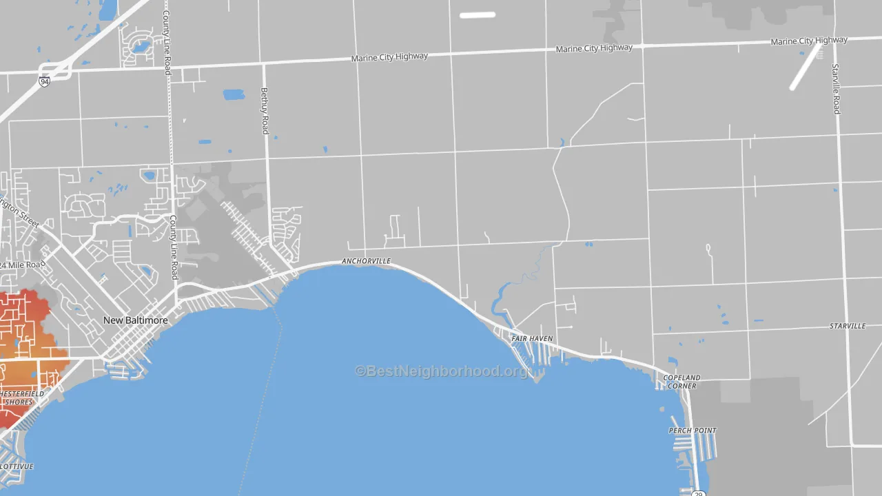 Transit Grade map of 48023, MI