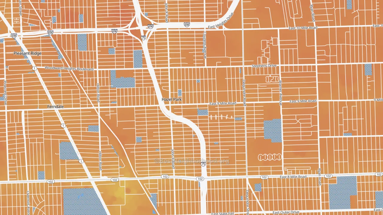 Transit Grade map of 48030, MI