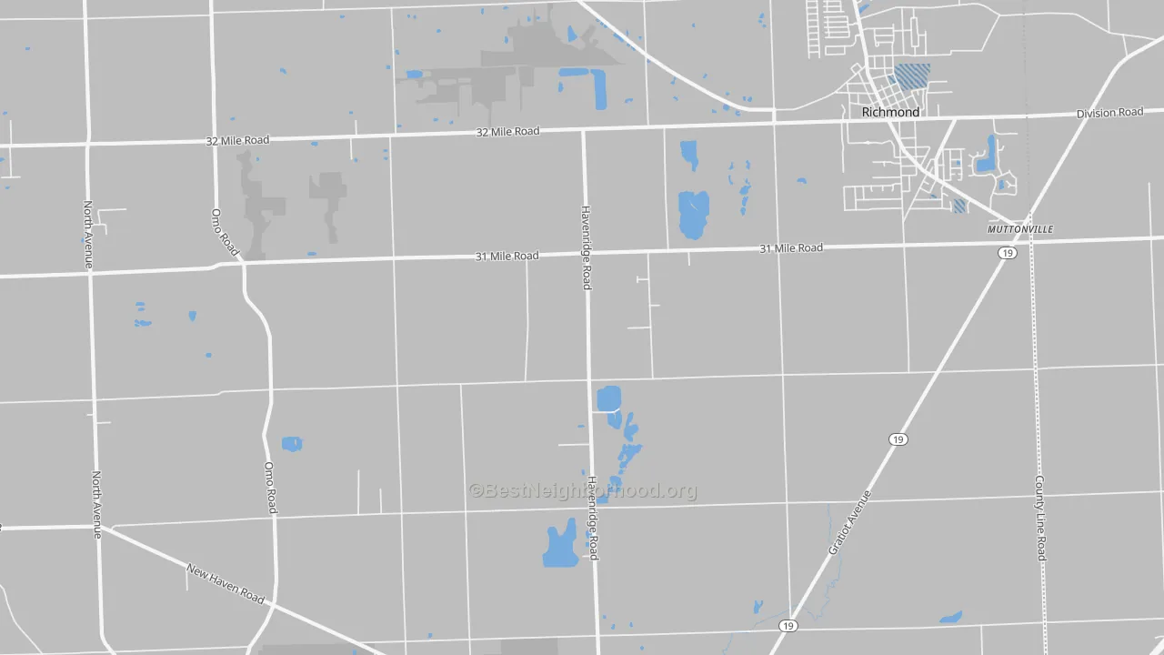 Transit Grade map of 48050, MI