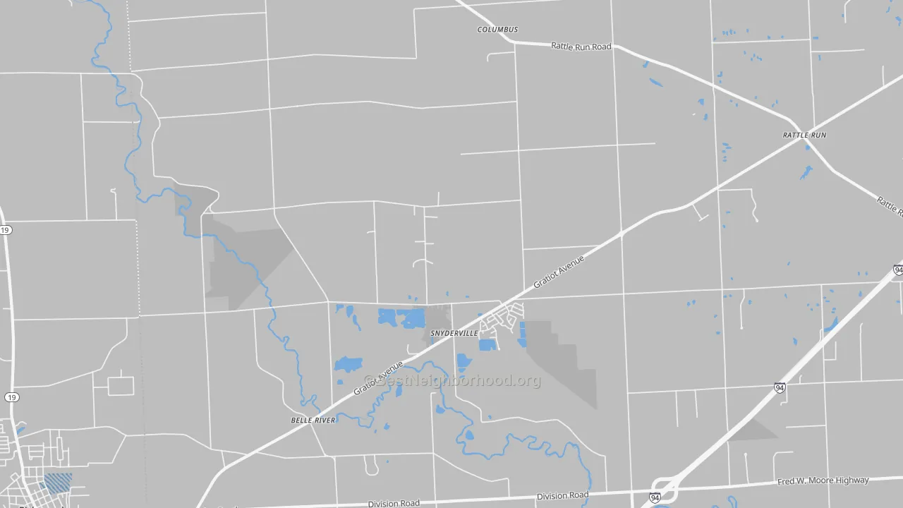 Transit Grade map of 48063, MI