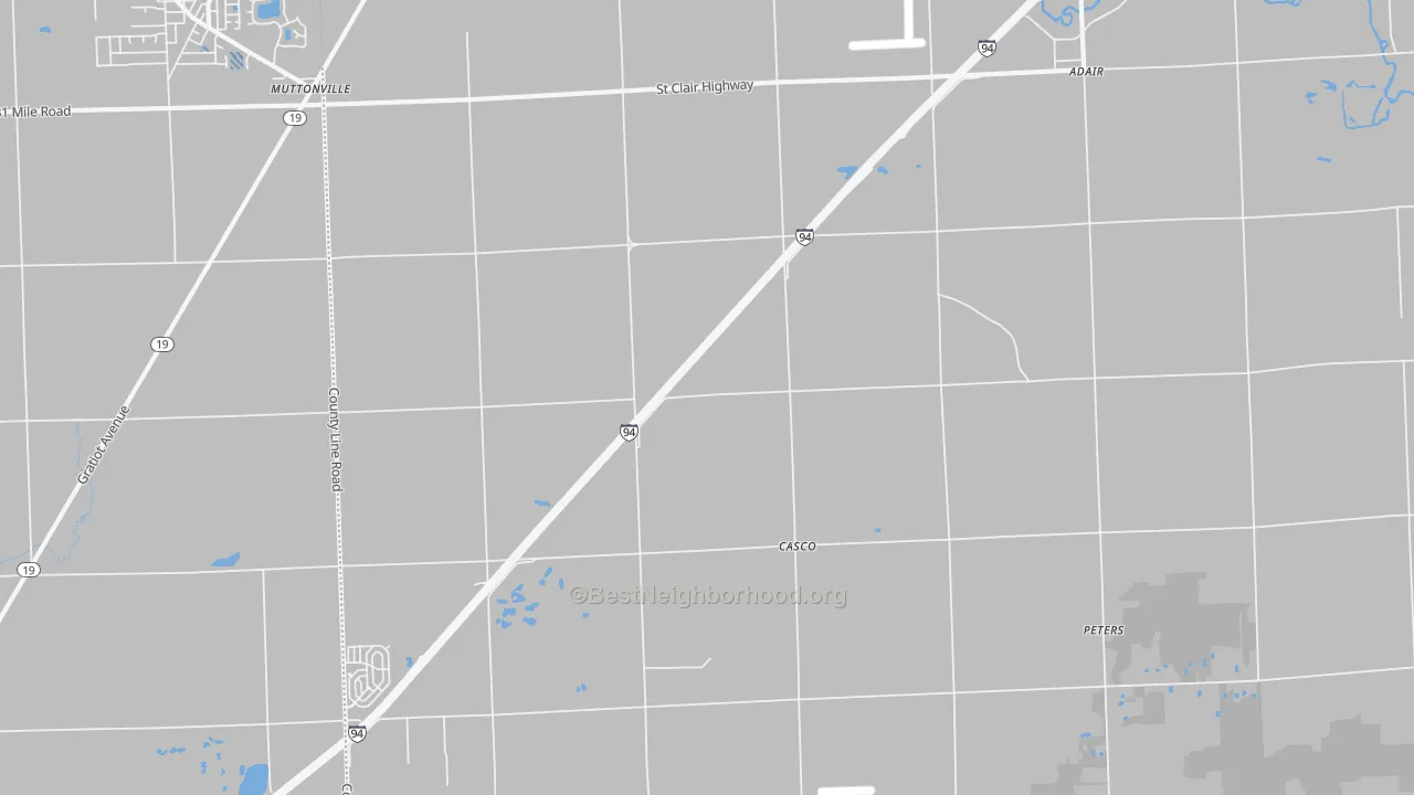 Transit Grade map of 48064, MI