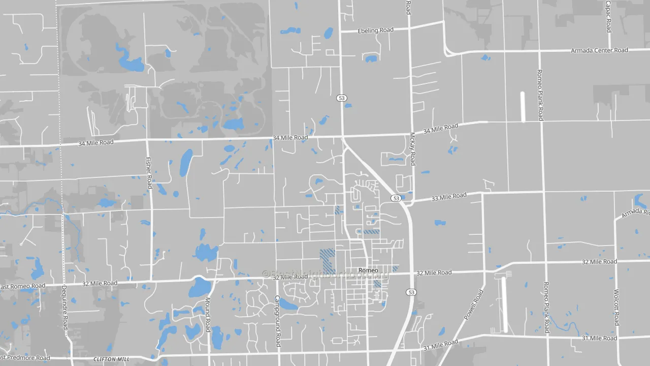 Transit Grade map of 48065, MI