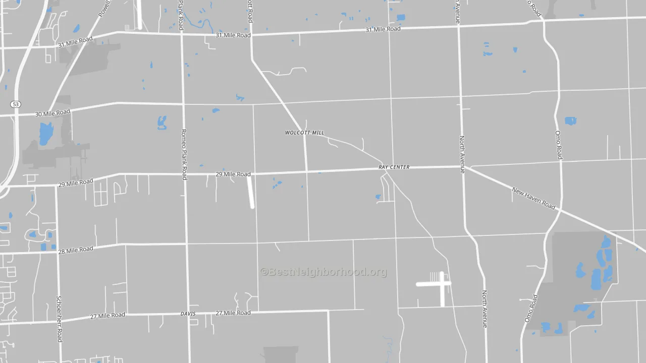 Transit Grade map of 48096, MI