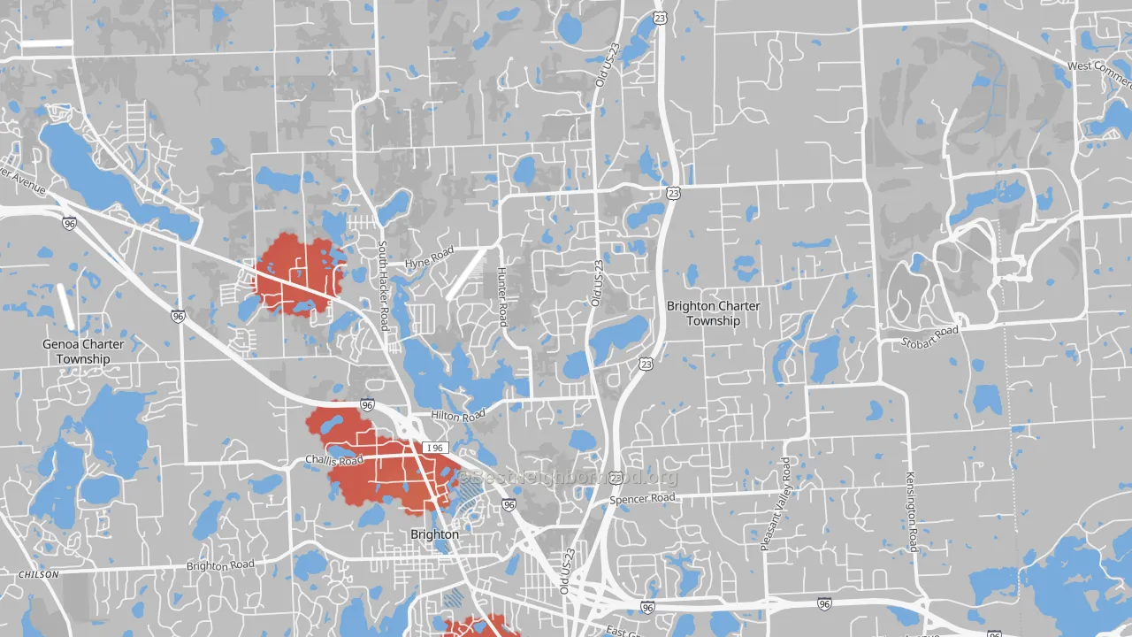 Transit Grade map of 48114, MI