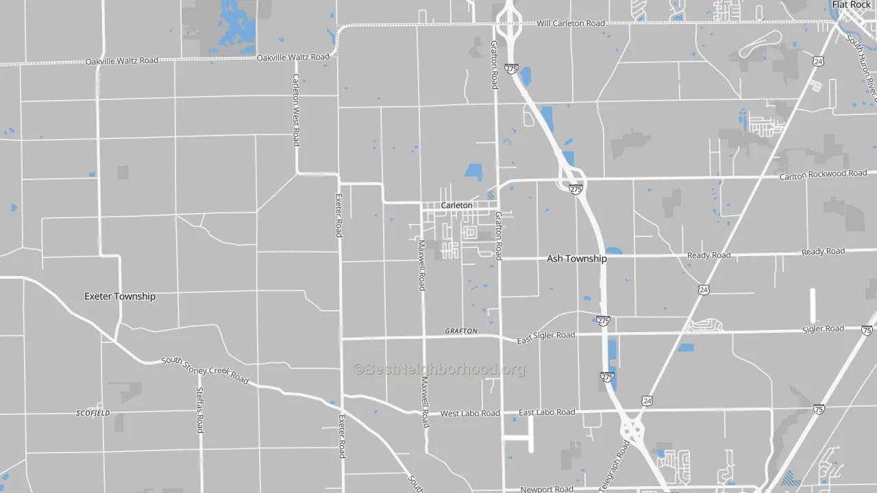 Transit Grade map of 48117, MI