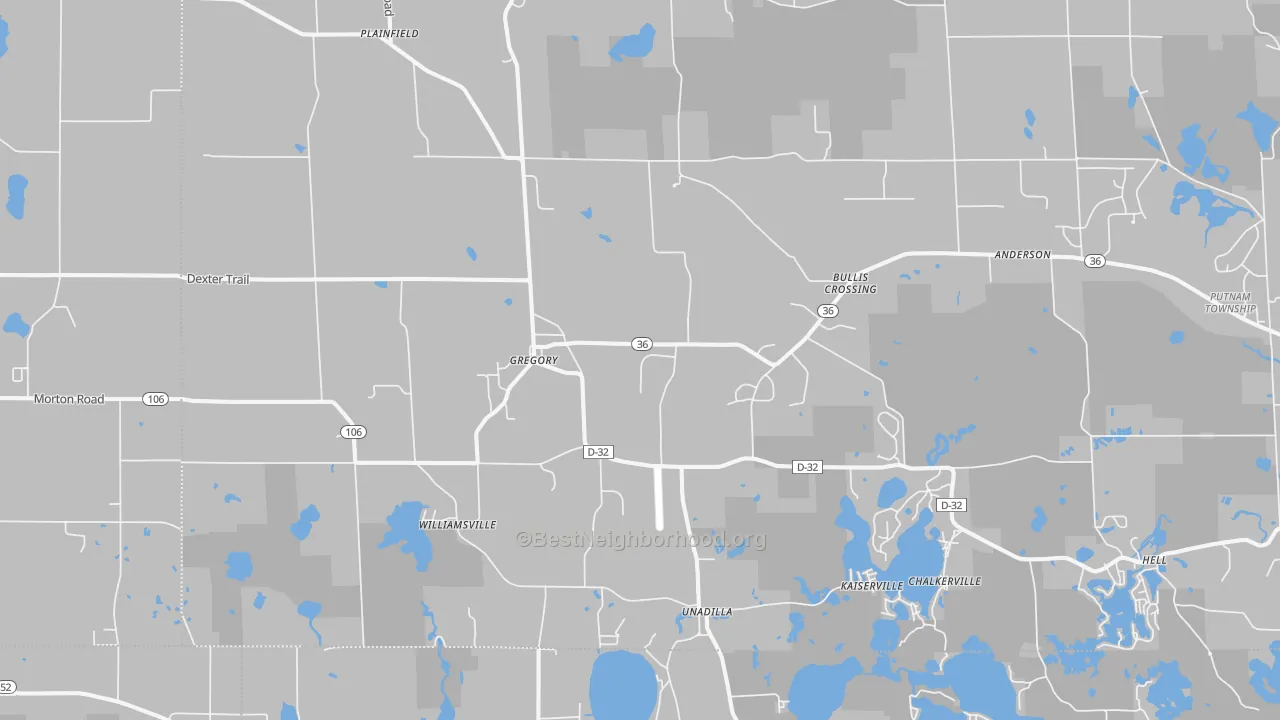 Transit Grade map of 48137, MI