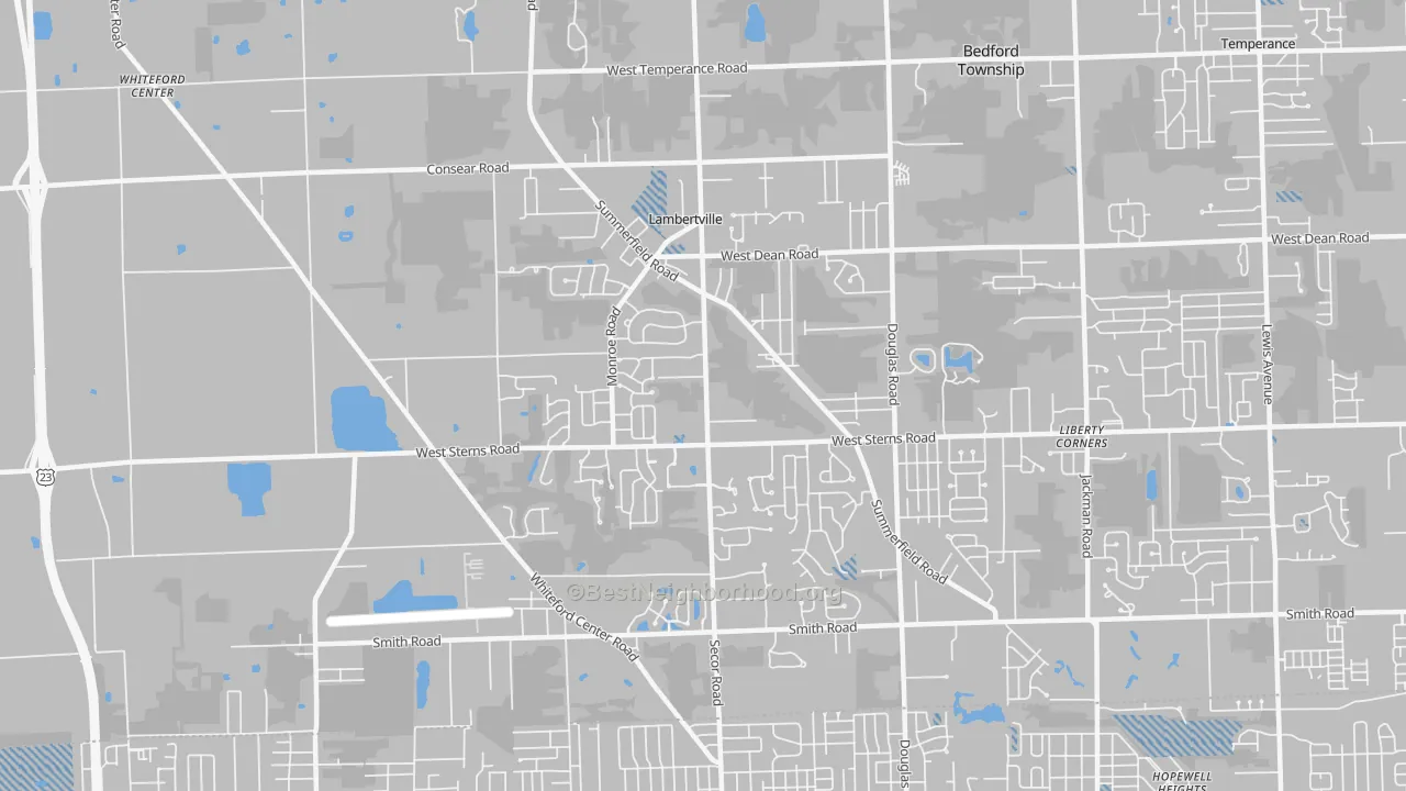 Transit Grade map of 48144, MI