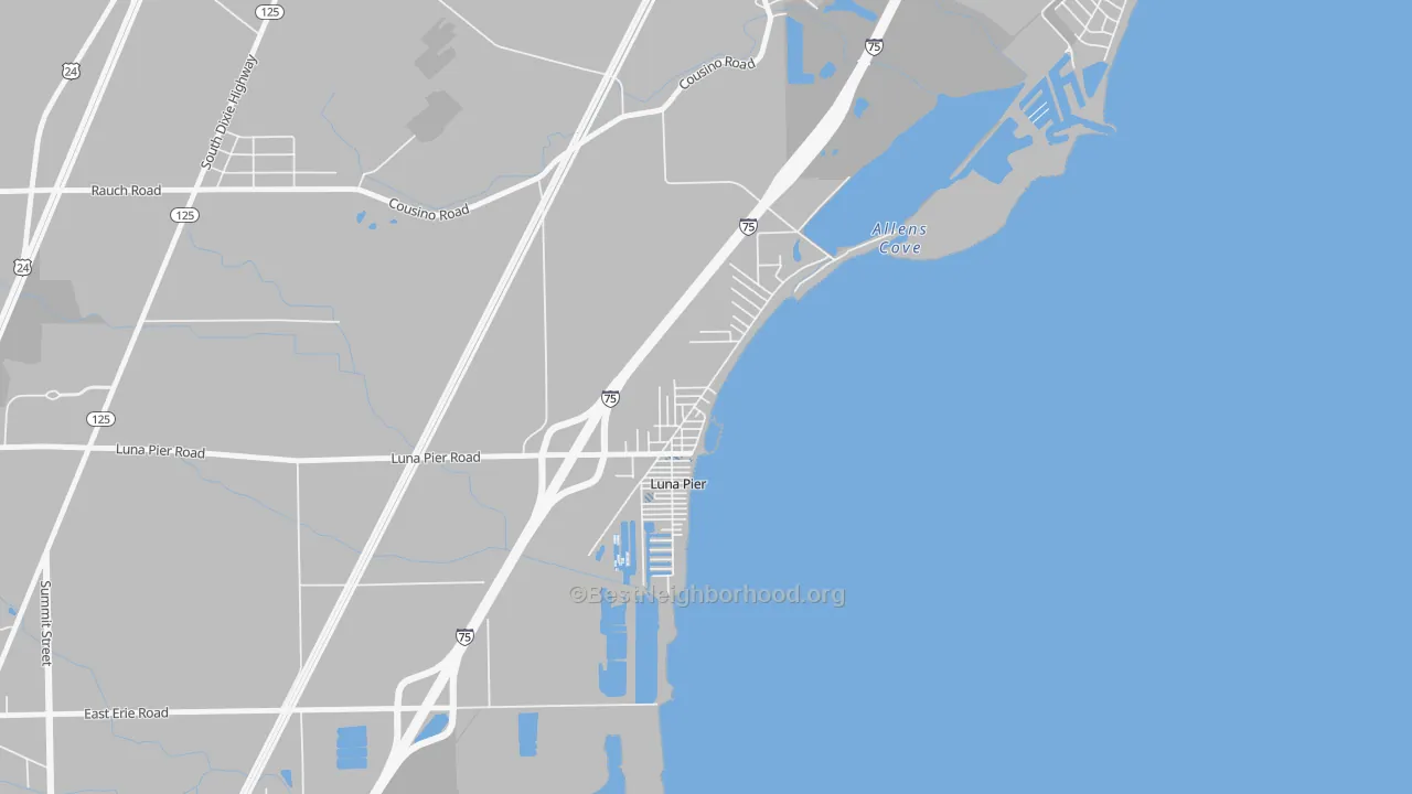Transit Grade map of 48157, MI