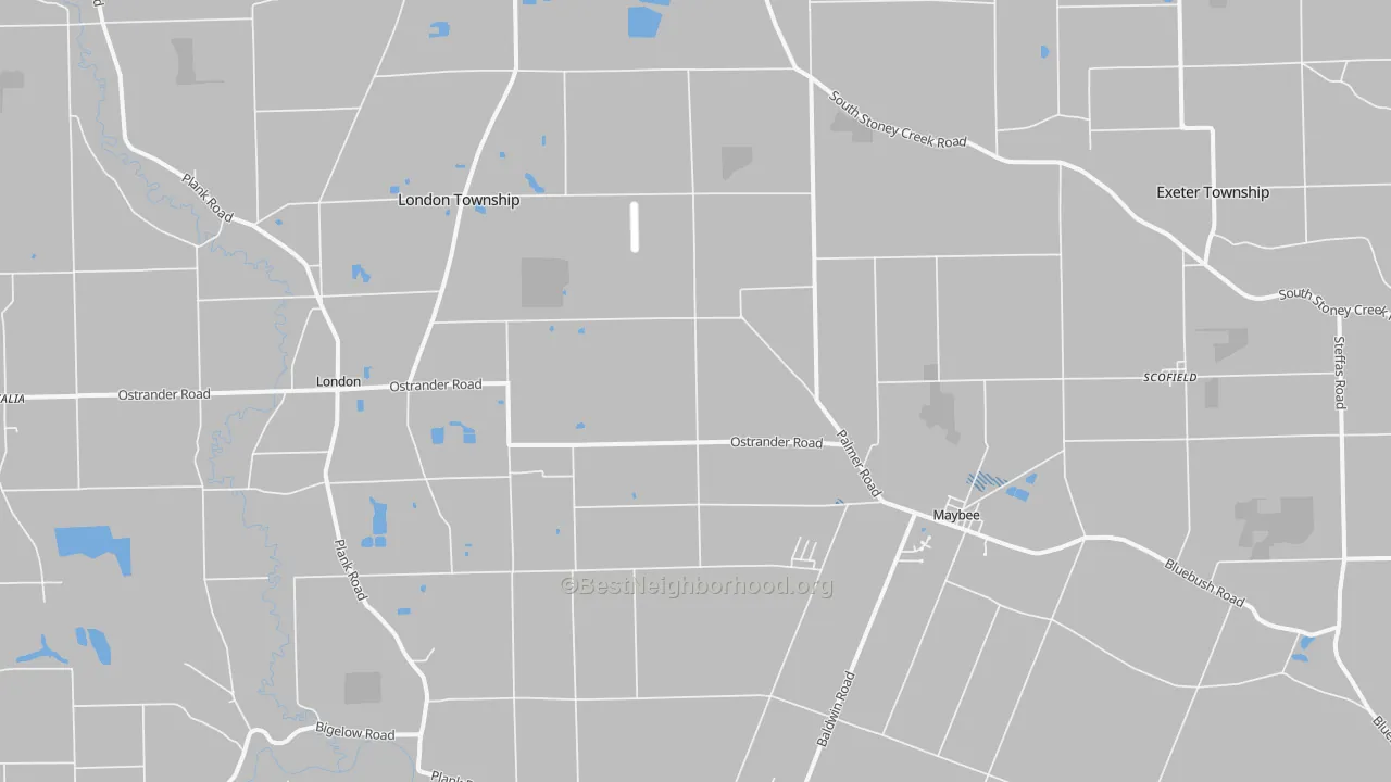 Transit Grade map of 48159, MI