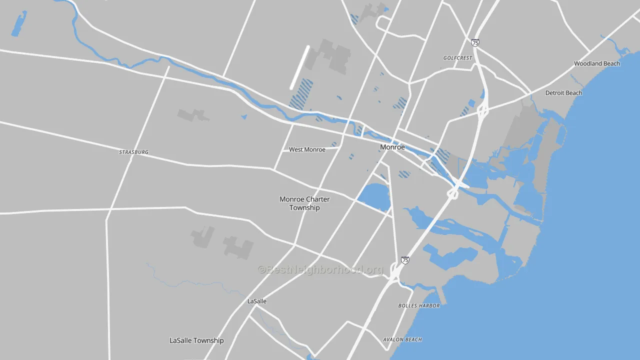 Transit Grade map of 48161, MI