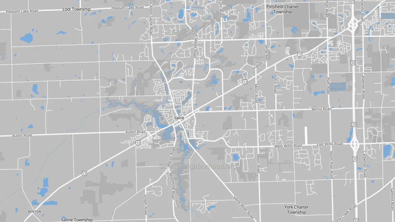 Transit Grade map of 48176, MI