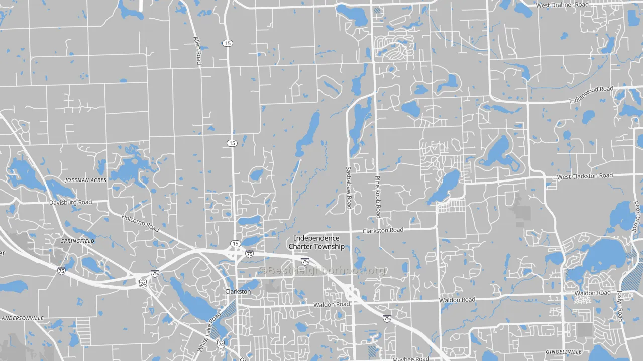 Transit Grade map of 48348, MI