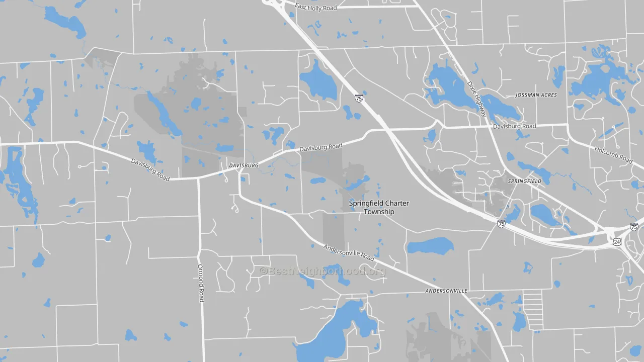 Transit Grade map of 48350, MI