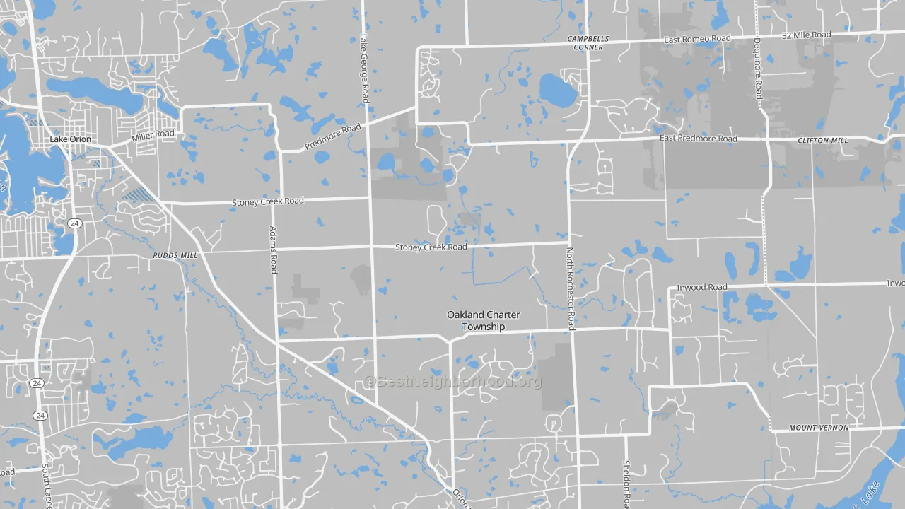 Transit Grade map of 48363, MI