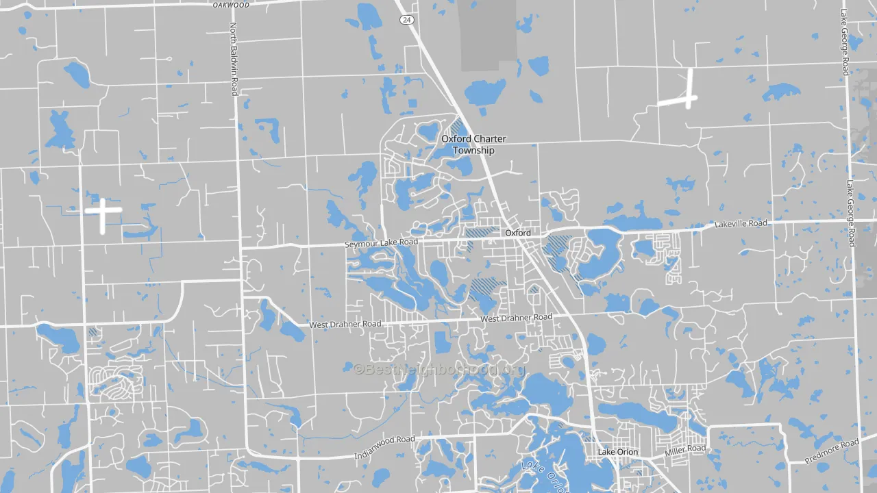 Transit Grade map of 48371, MI