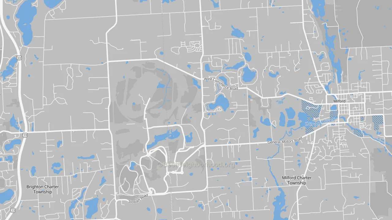 Transit Grade map of 48380, MI