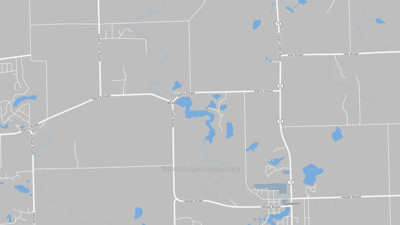 Transit Grade map of 48411, MI