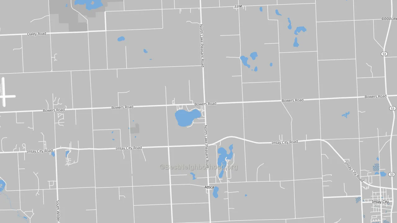Transit Grade map of 48412, MI