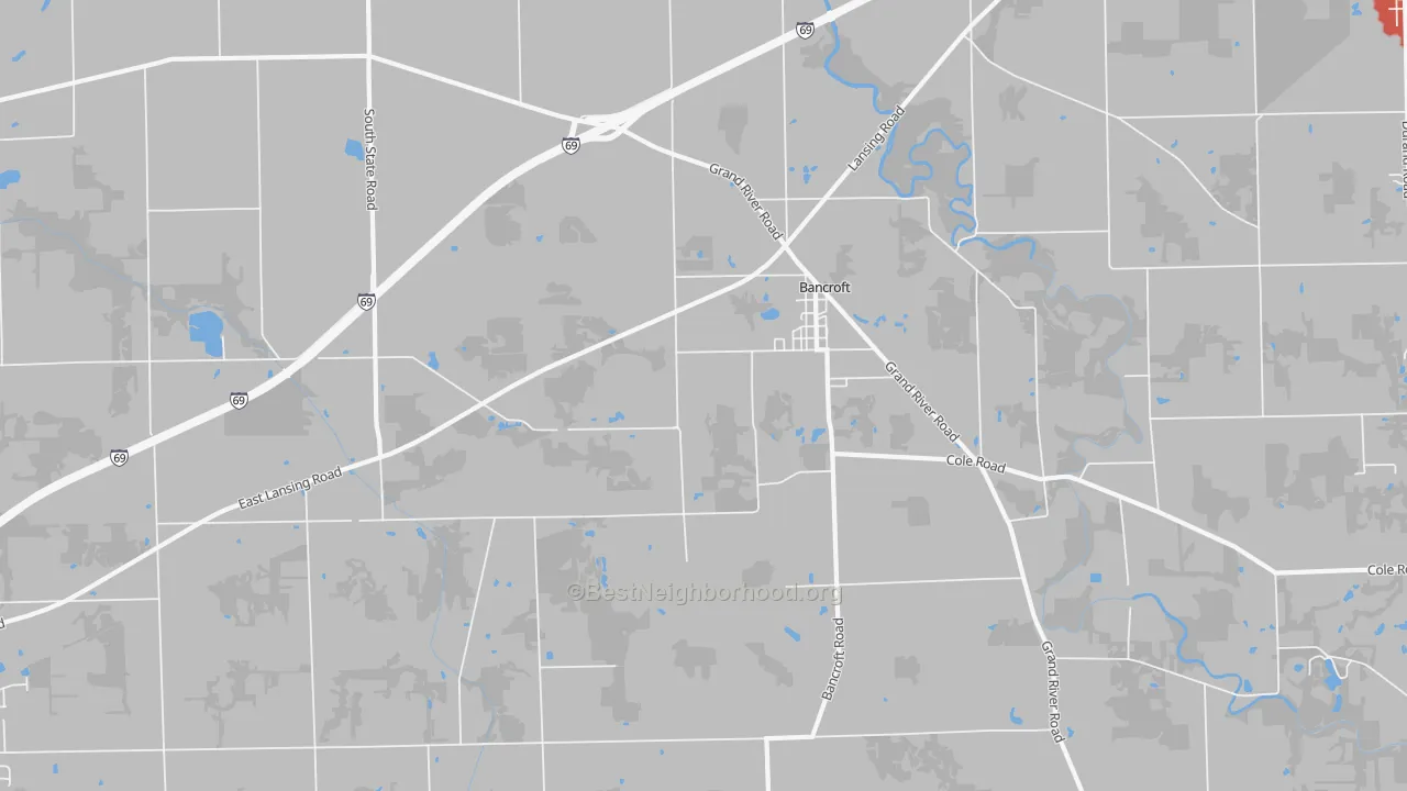 Transit Grade map of 48414, MI