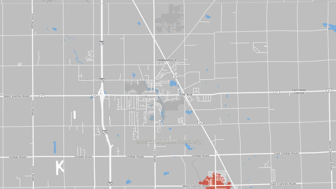 Transit Grade map of 48420, MI