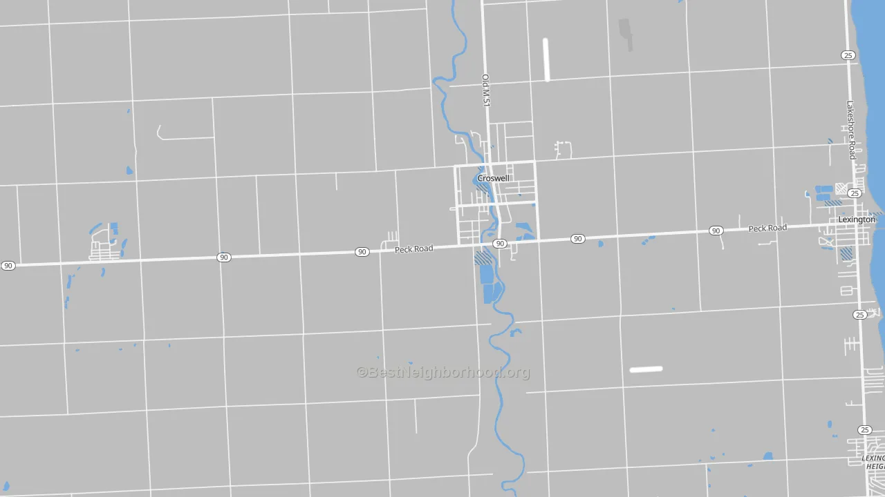 Transit Grade map of 48422, MI