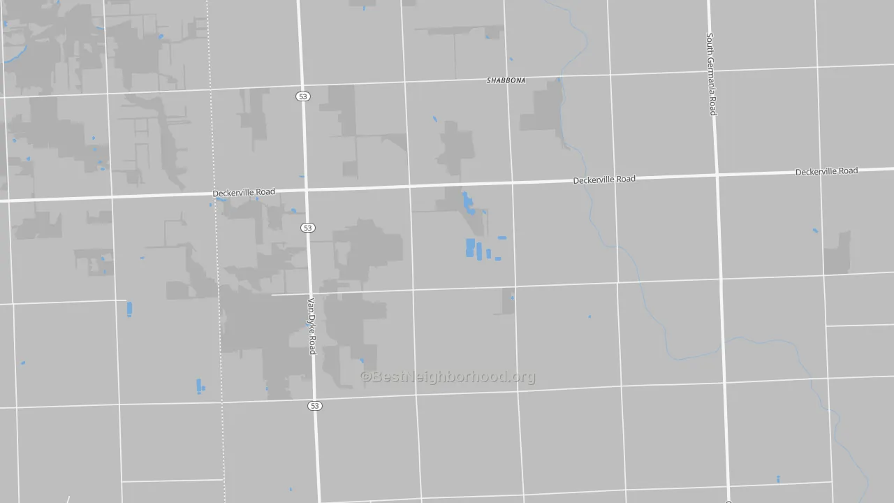 Transit Grade map of 48426, MI