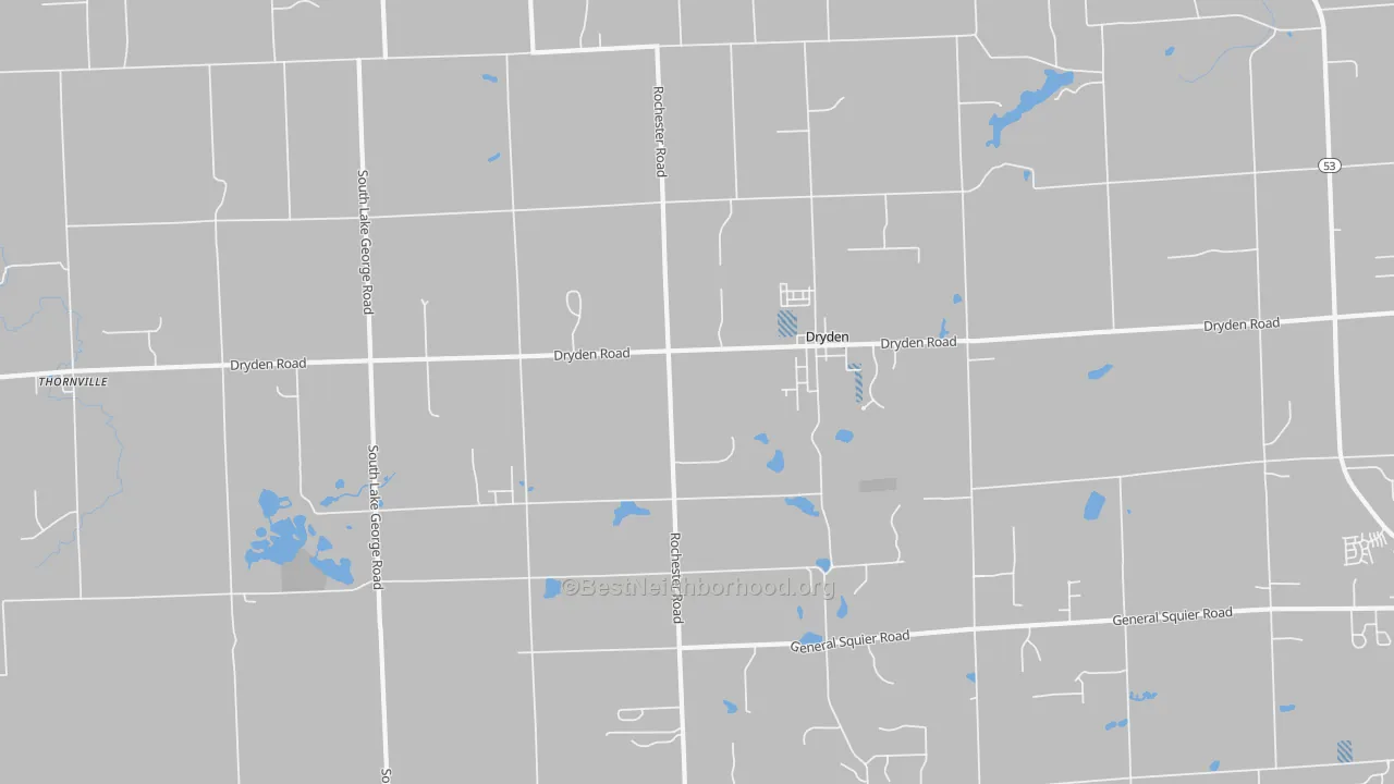 Transit Grade map of 48428, MI