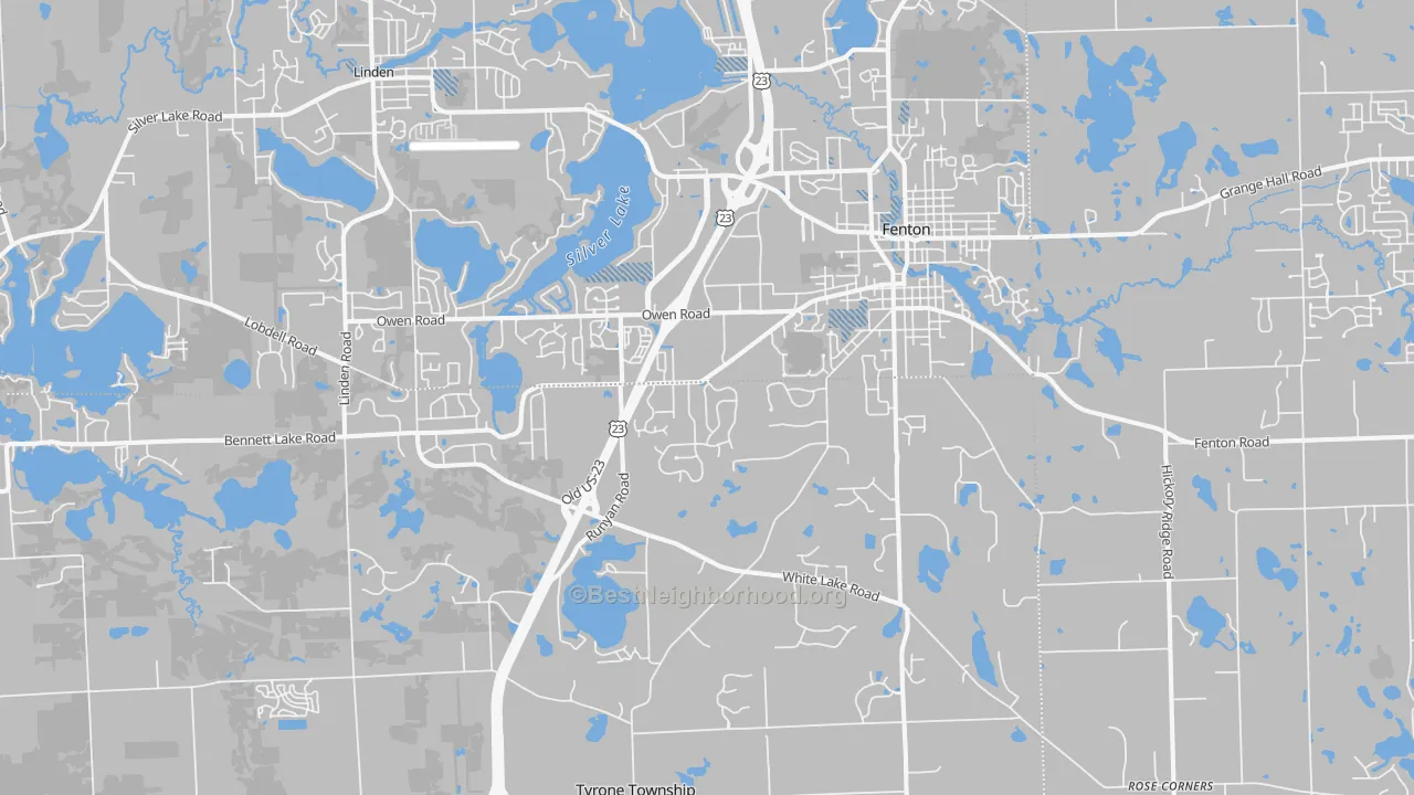 Transit Grade map of 48430, MI