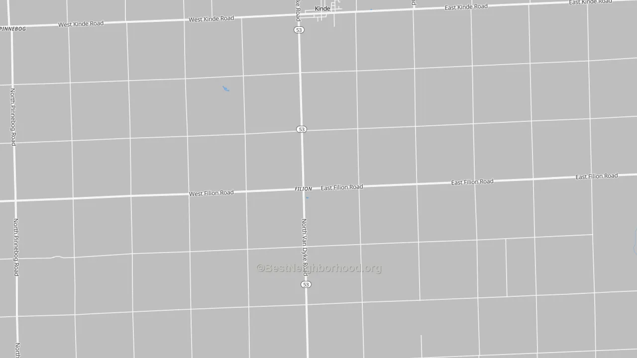 Transit Grade map of 48432, MI