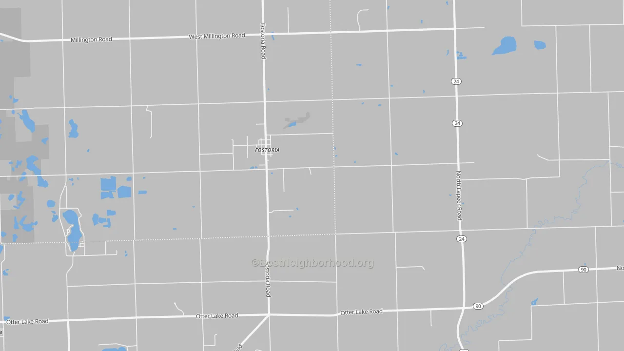 Transit Grade map of 48435, MI