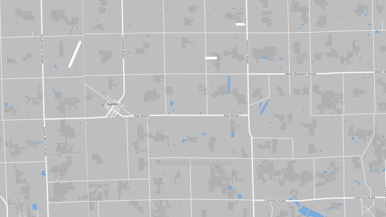 Transit Grade map of 48436, MI