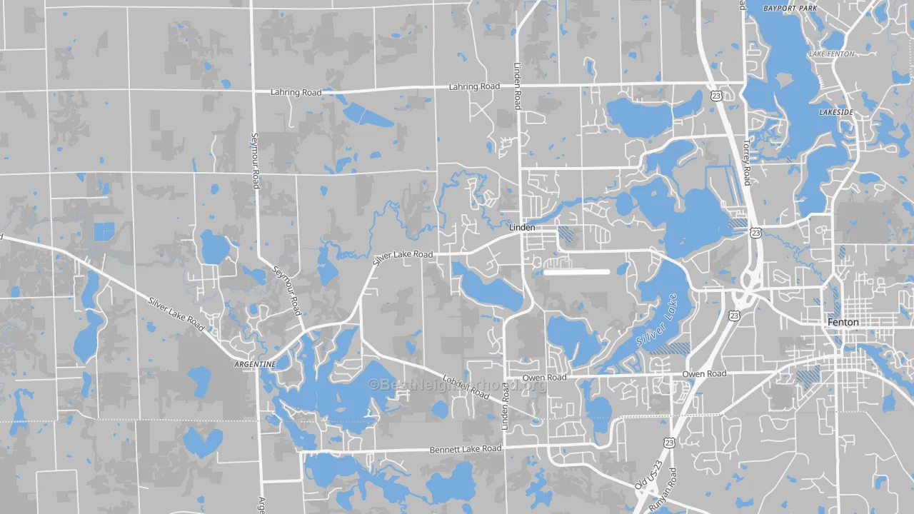 Transit Grade map of 48451, MI