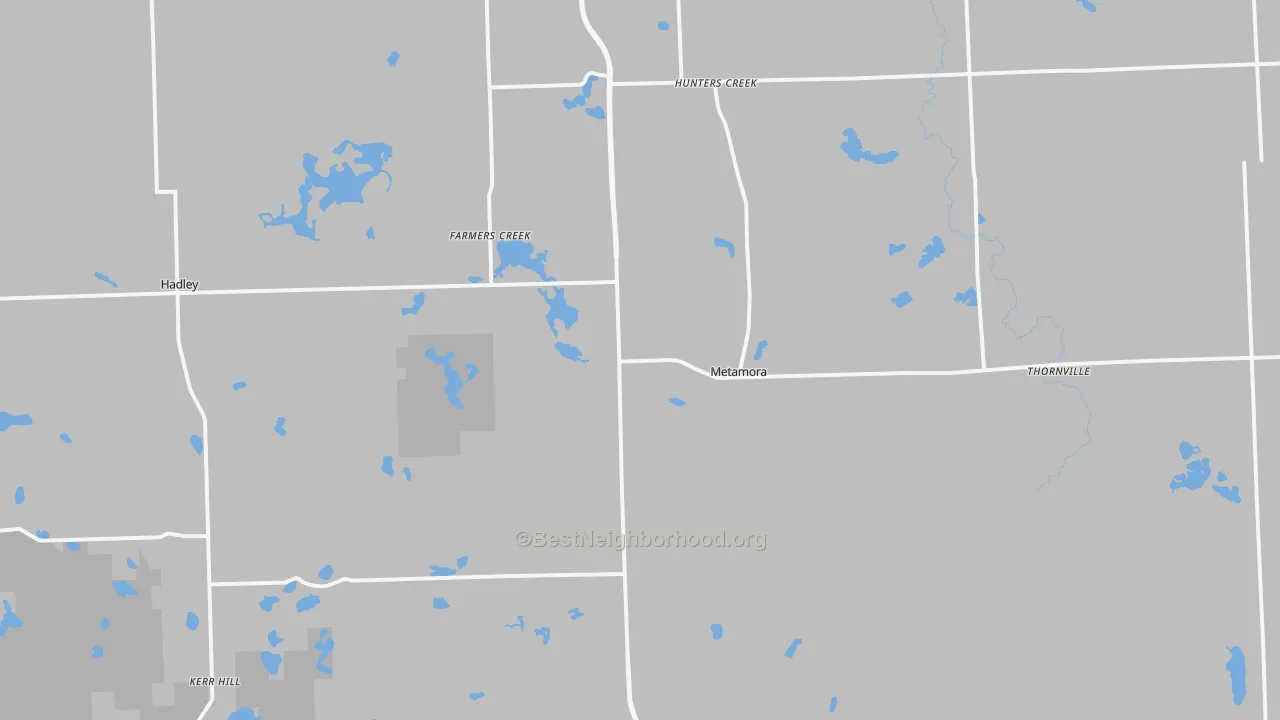 Transit Grade map of 48455, MI