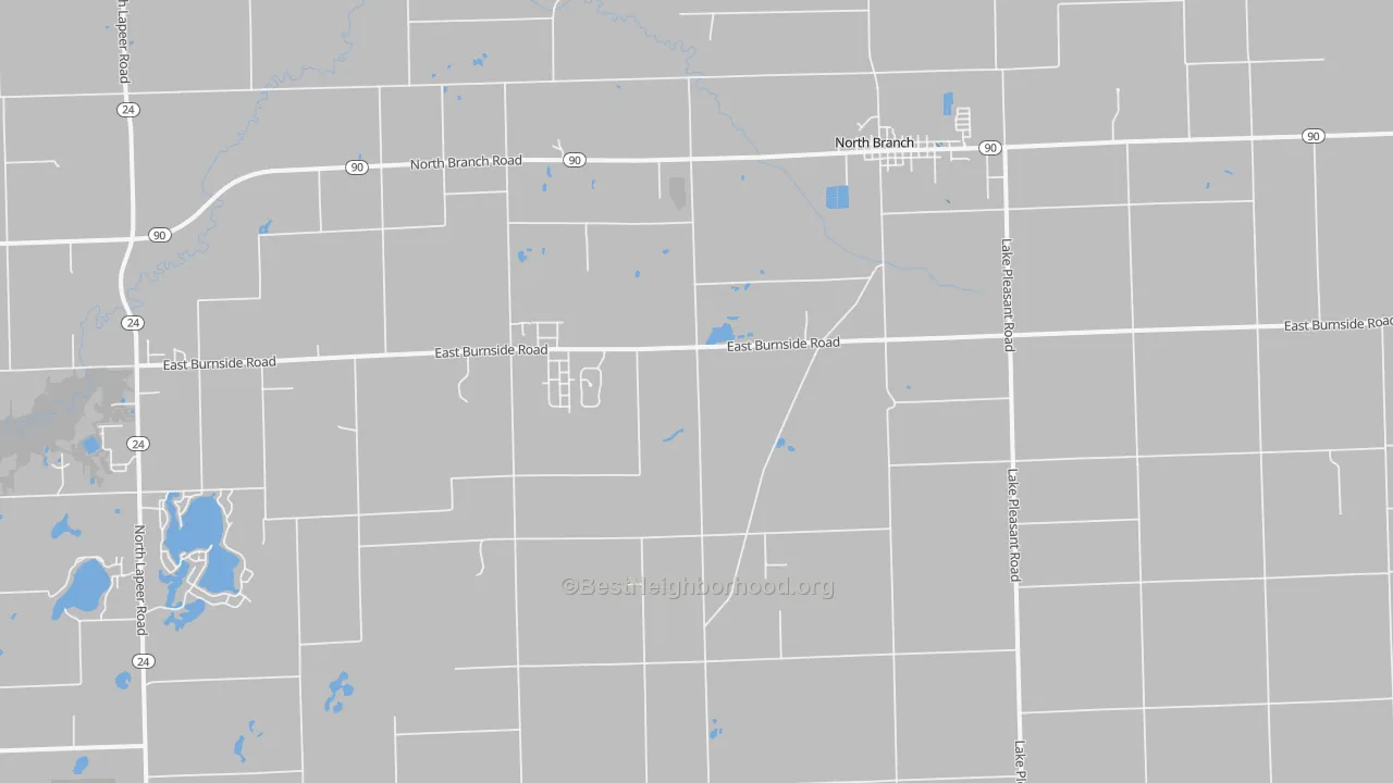 Transit Grade map of 48461, MI