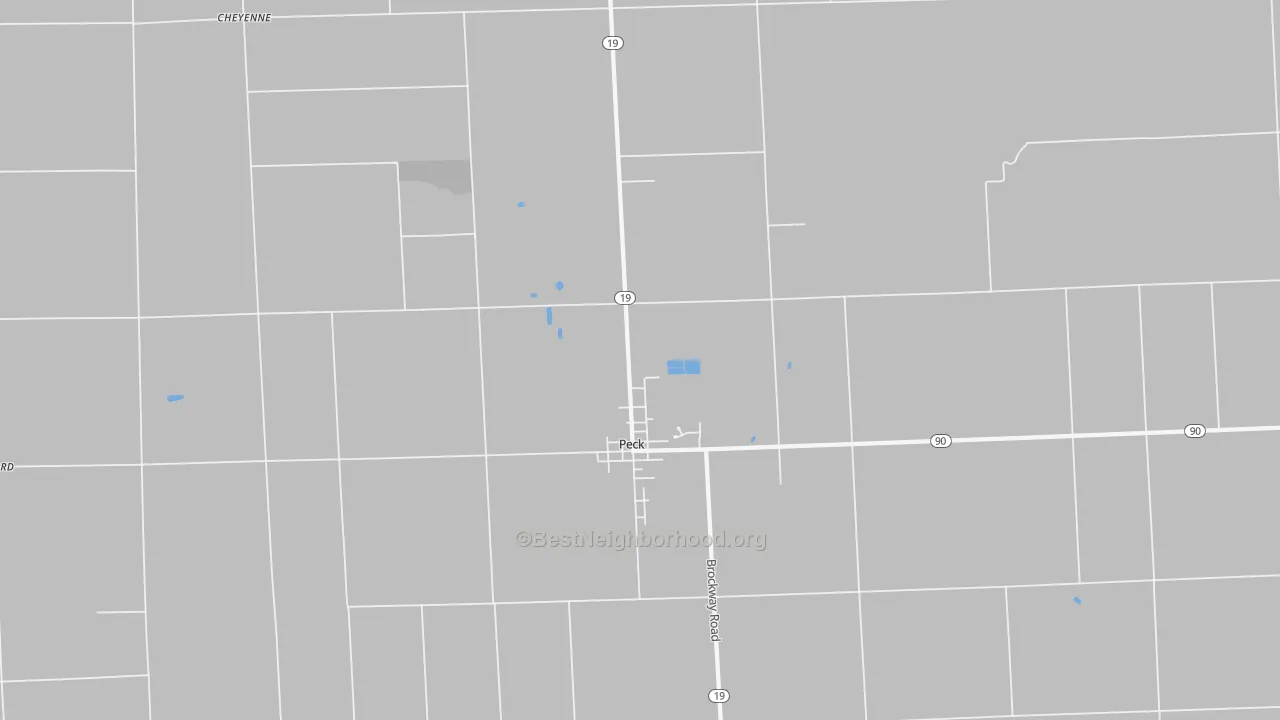 Transit Grade map of 48466, MI
