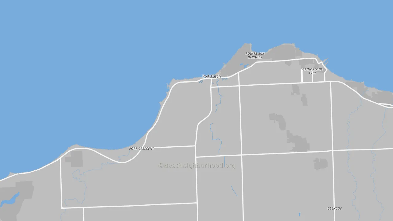 Transit Grade map of 48467, MI