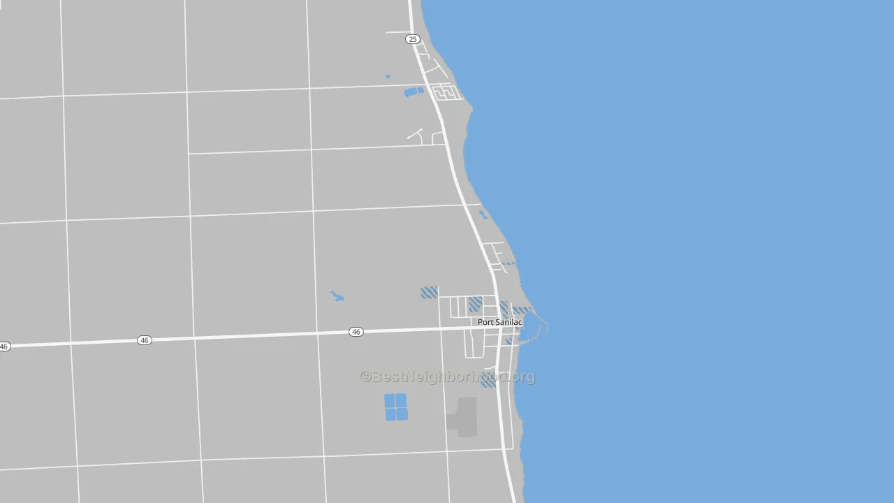 Transit Grade map of 48469, MI