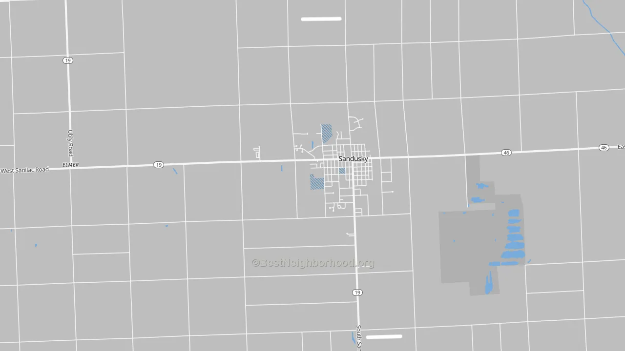 Transit Grade map of 48471, MI