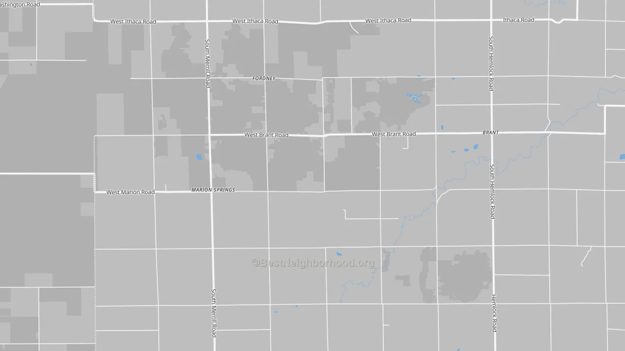 Transit Grade map of 48614, MI