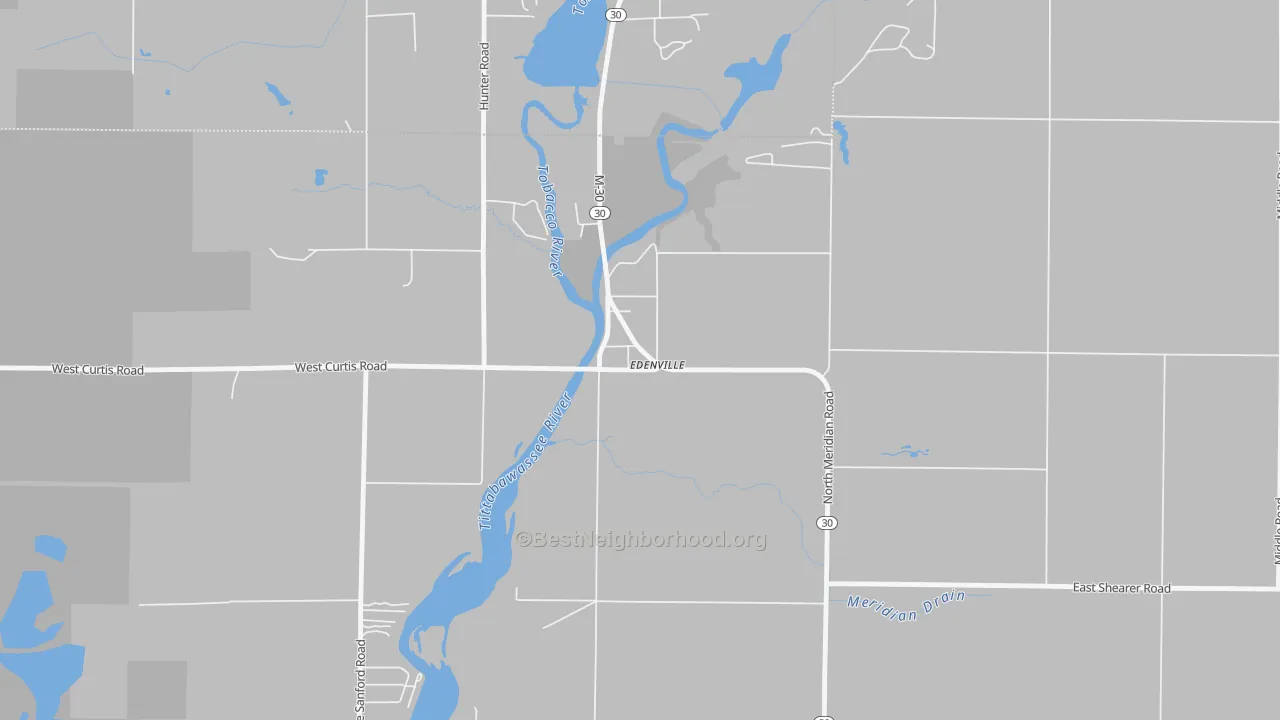 Transit Grade map of 48620, MI