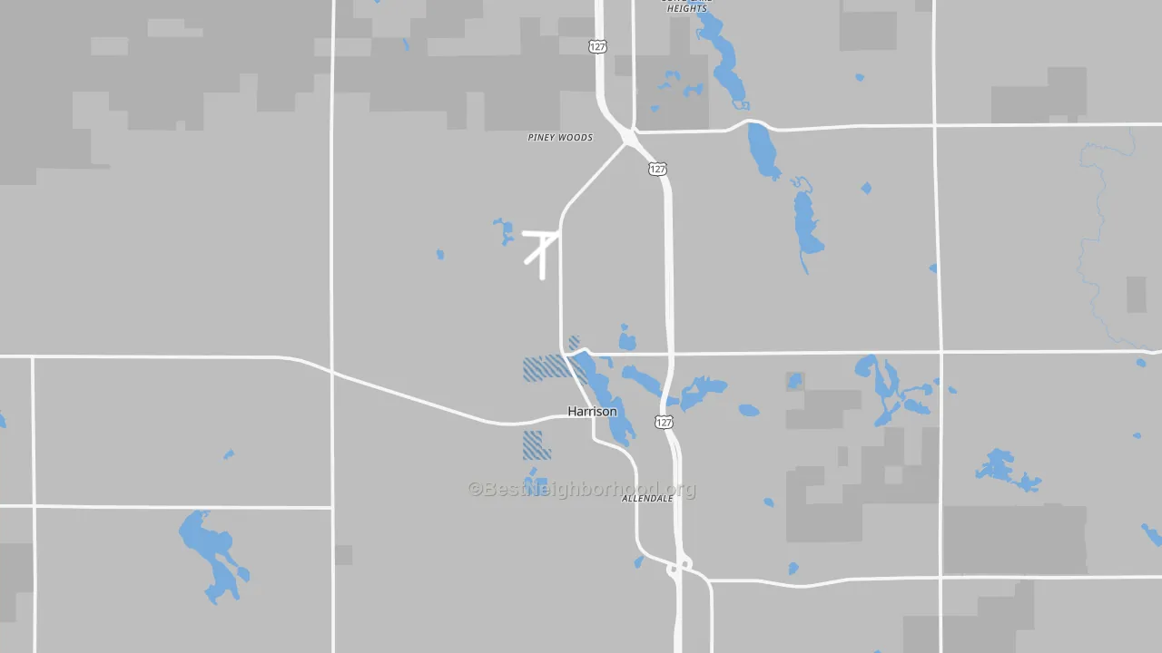 Transit Grade map of 48625, MI