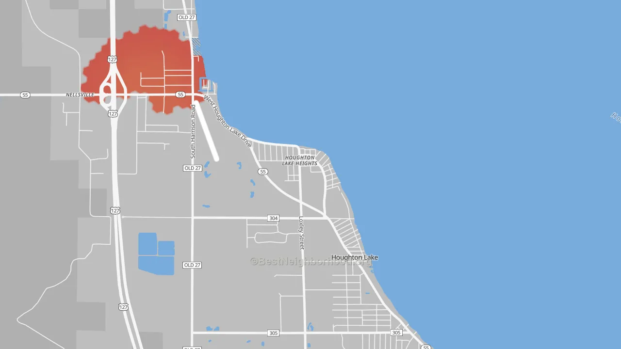 Transit Grade map of 48630, MI