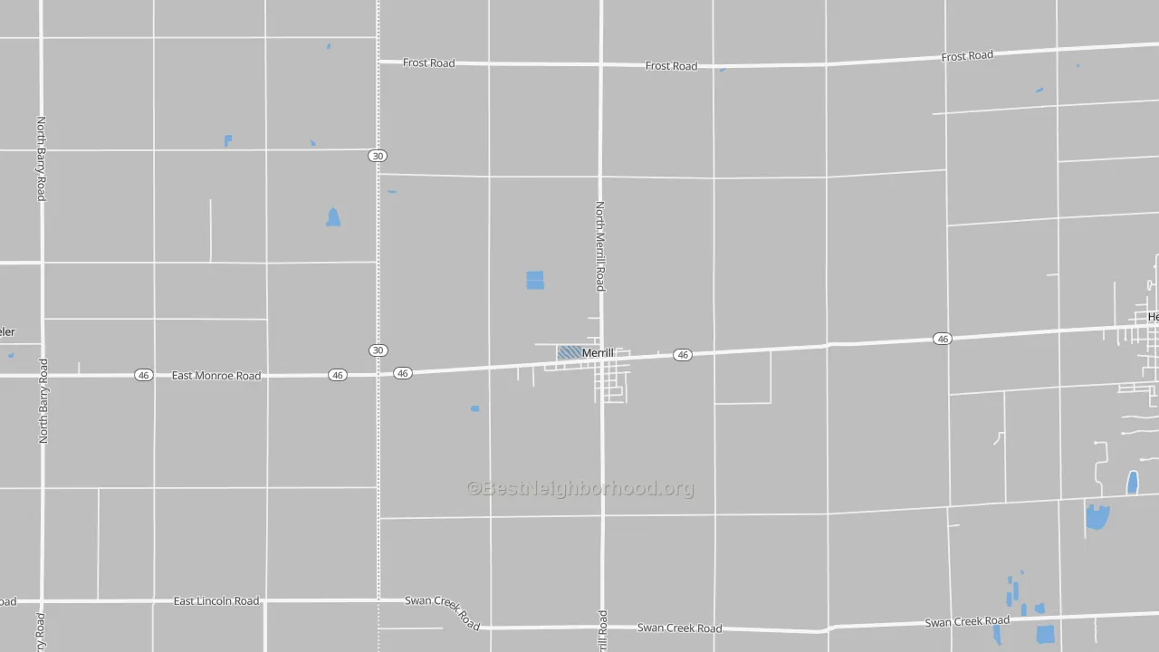 Transit Grade map of 48637, MI