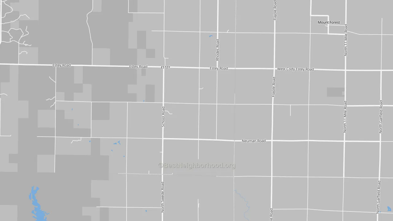 Transit Grade map of 48652, MI