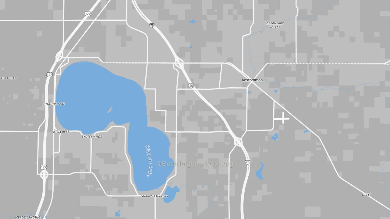 Transit Grade map of 48653, MI